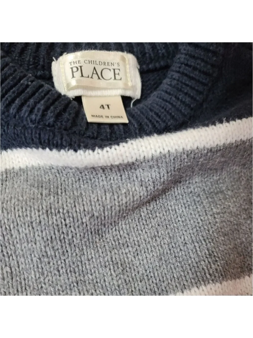 Children's Place 4T Sweater + School Pants Outfit